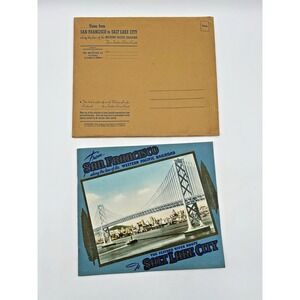 1944 San Francisco to Salt Lake City Western Pacific Railroad‎ Souvenir Book